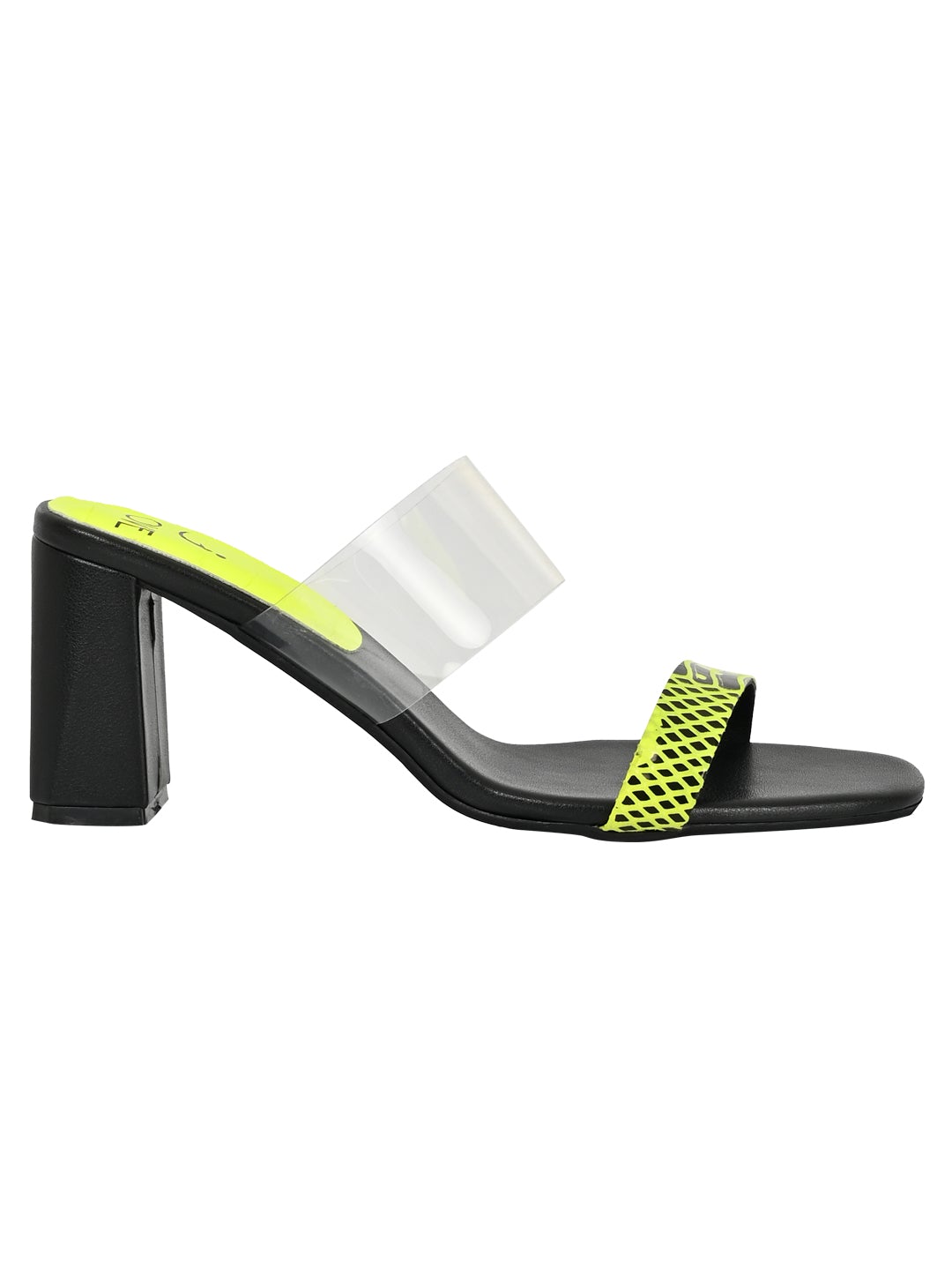 Footwear, Women Footwear, Fluorescent Green Sandals