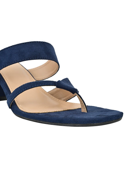 Footwear, Women Footwear, Navy Blue Sandals