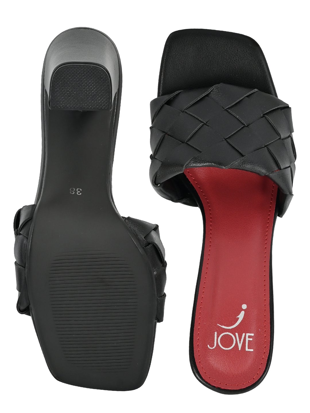 Footwear, Women Footwear, Black Sandals