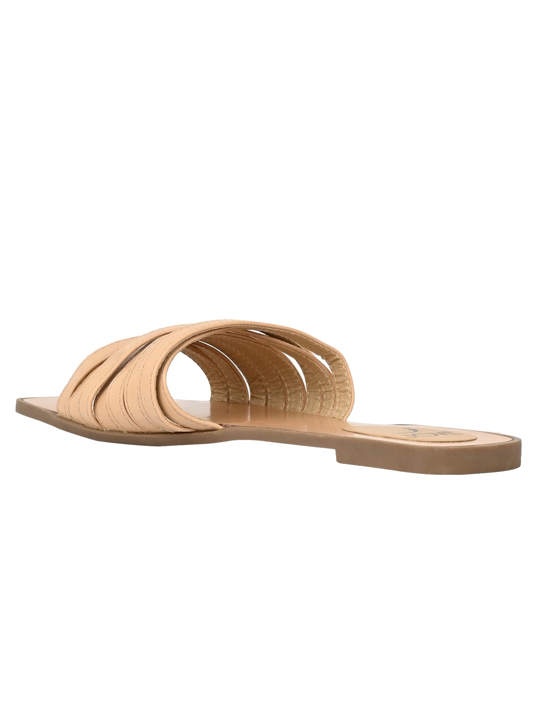 Footwear, Women Footwear, Beige Open Toe Flats