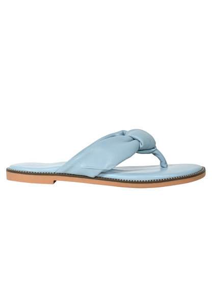 Footwear, Women Footwear, Aqua T-Strap Flats