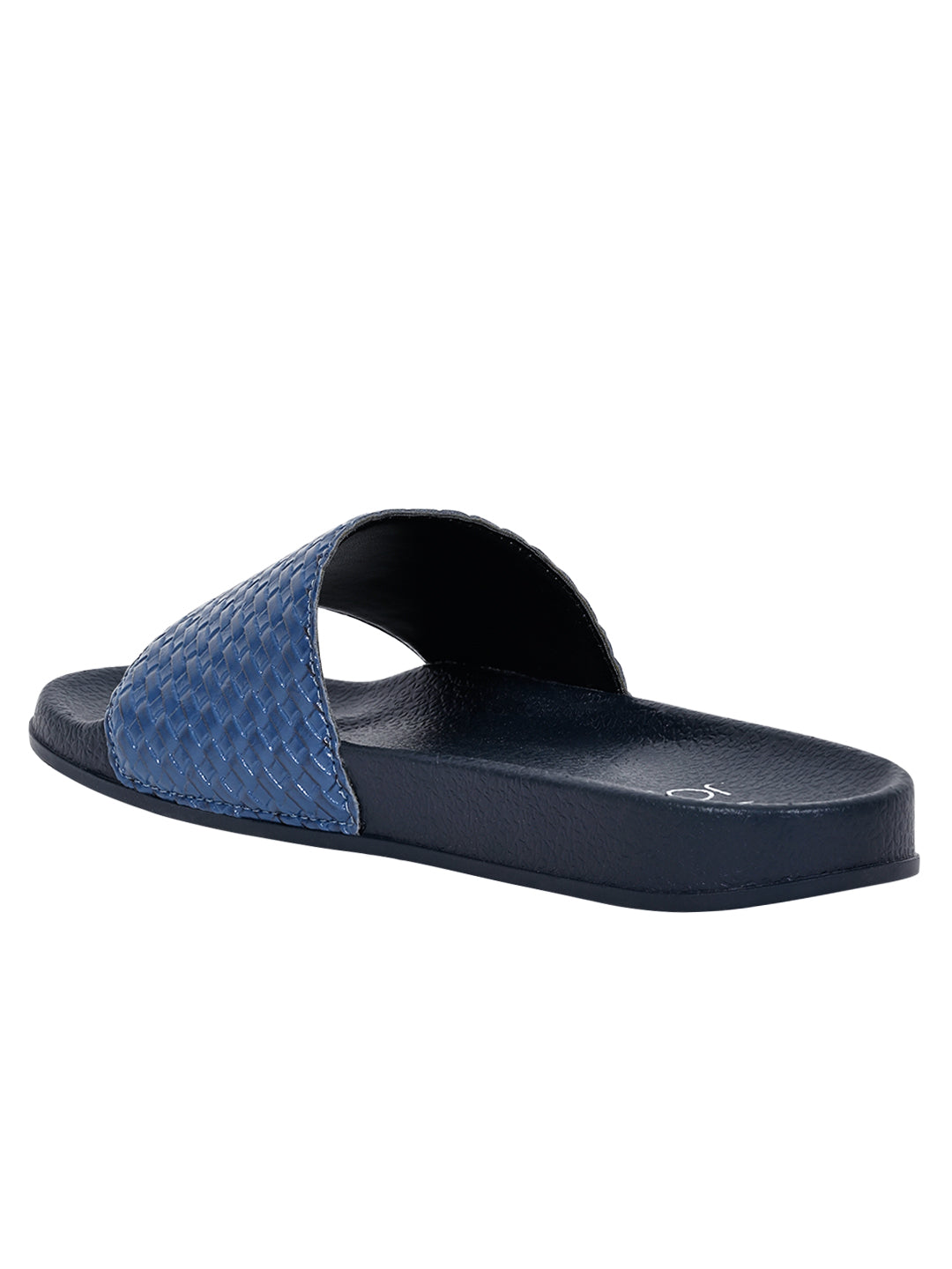 Footwear, Women Footwear, Blue Slides