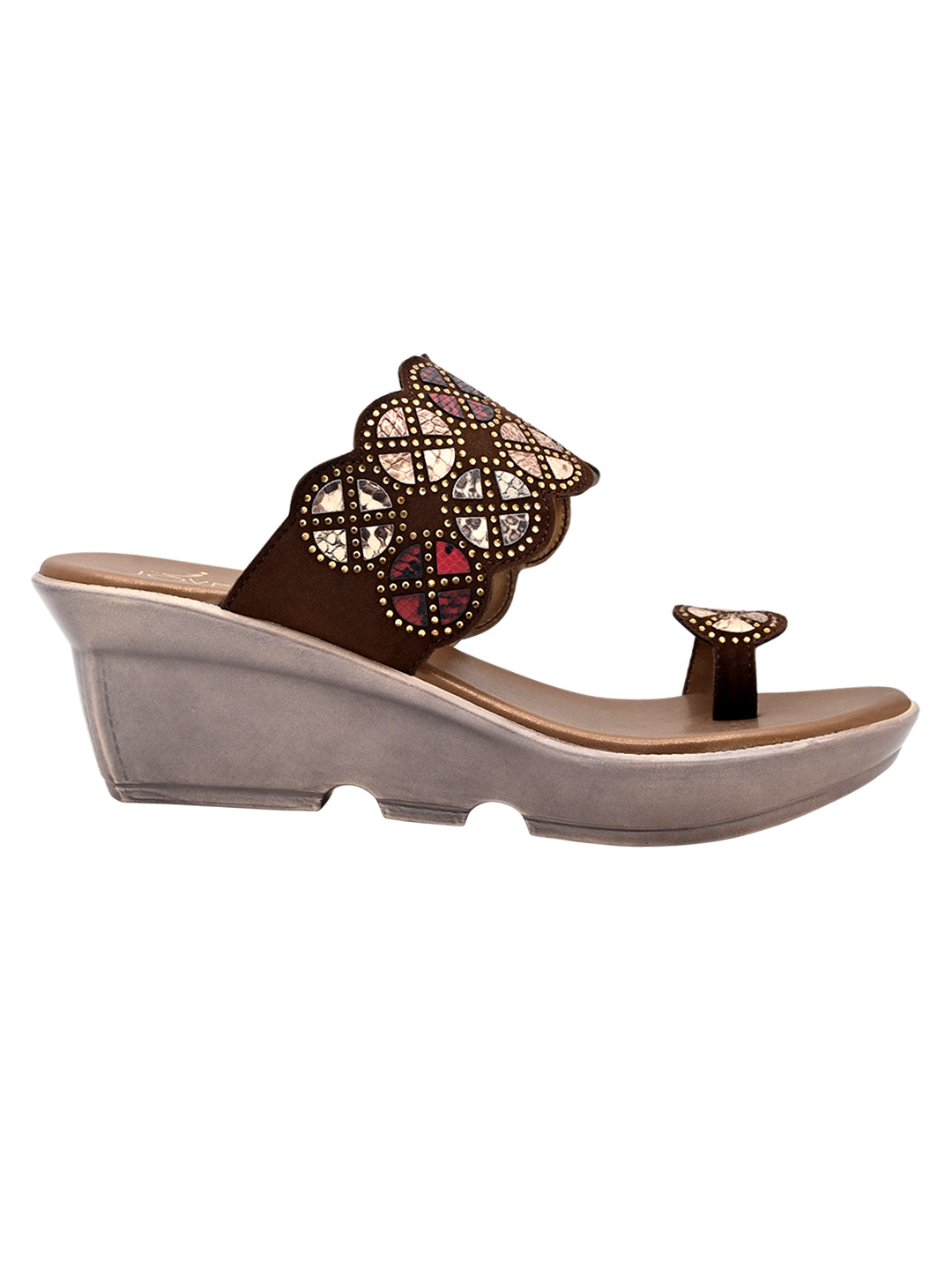 Footwear, Women Footwear, Copper Sandals