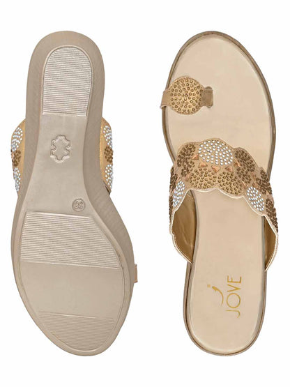 Footwear, Women Footwear, GOLD, One Toe Heel Sandals