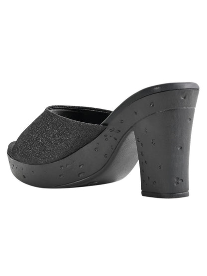 Footwear, Women Footwear, Black Sandals