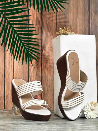 Footwear, Women Footwear, WHITE, One Toe Heel Sandals