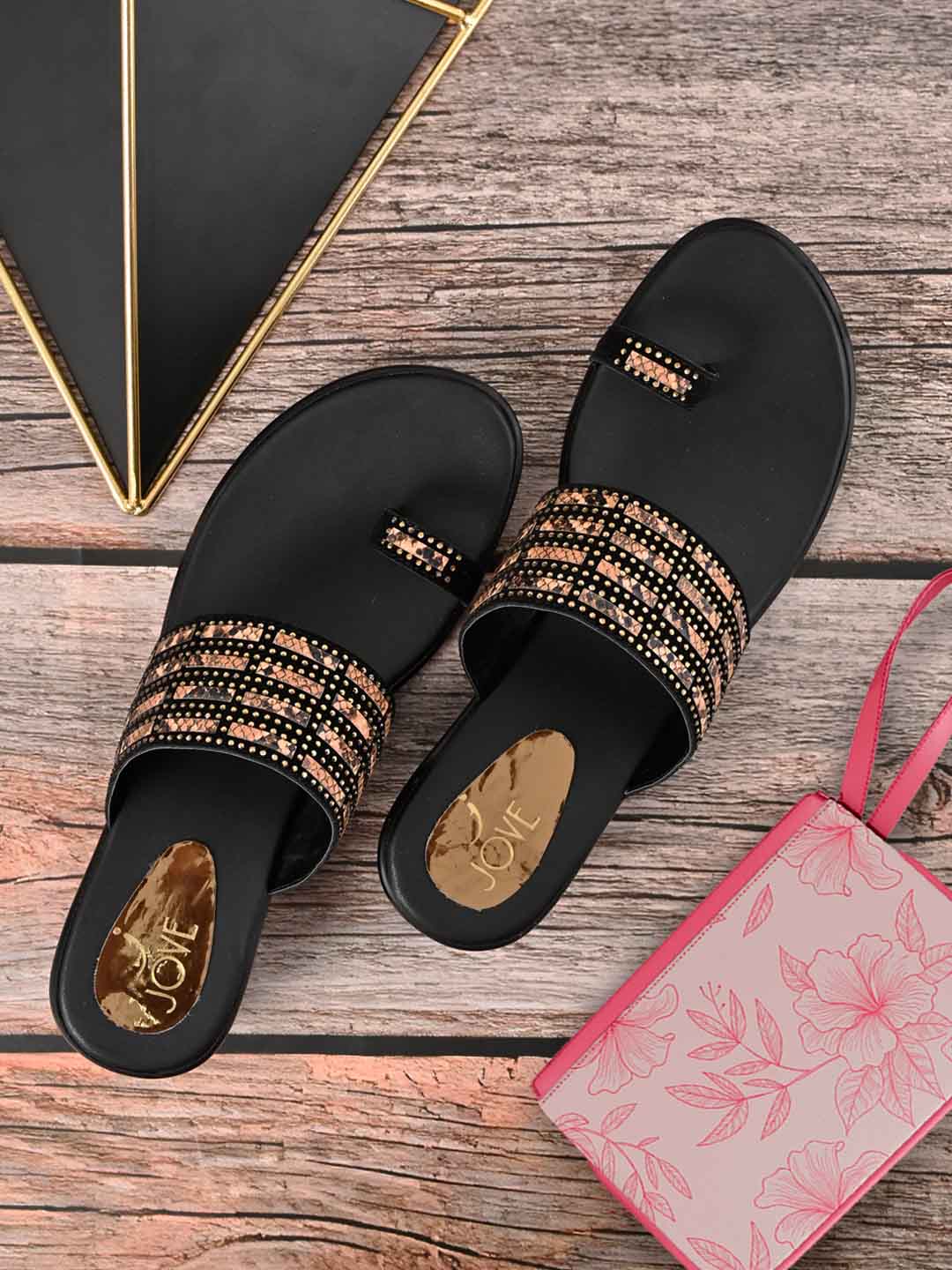 Copper Footwear Heels Sandals - Buy Copper Footwear Heels Sandals online in  India