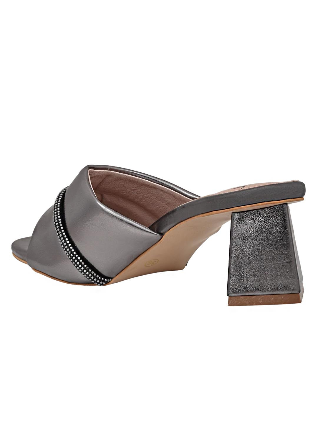 Footwear, Women Footwear, PEWTER, Heel Sandals