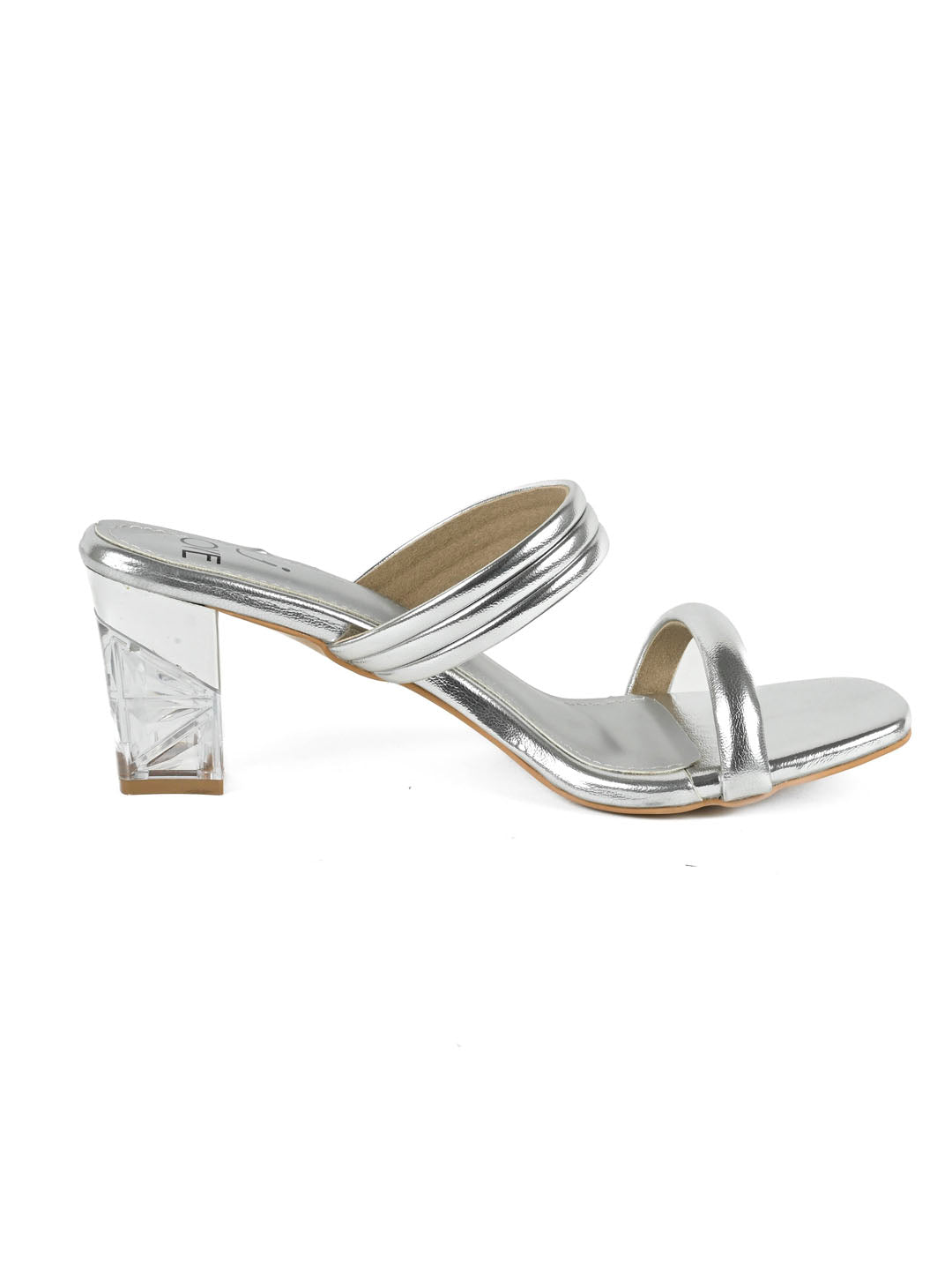 Footwear, Women Footwear, SILVER,Heels,Sandals