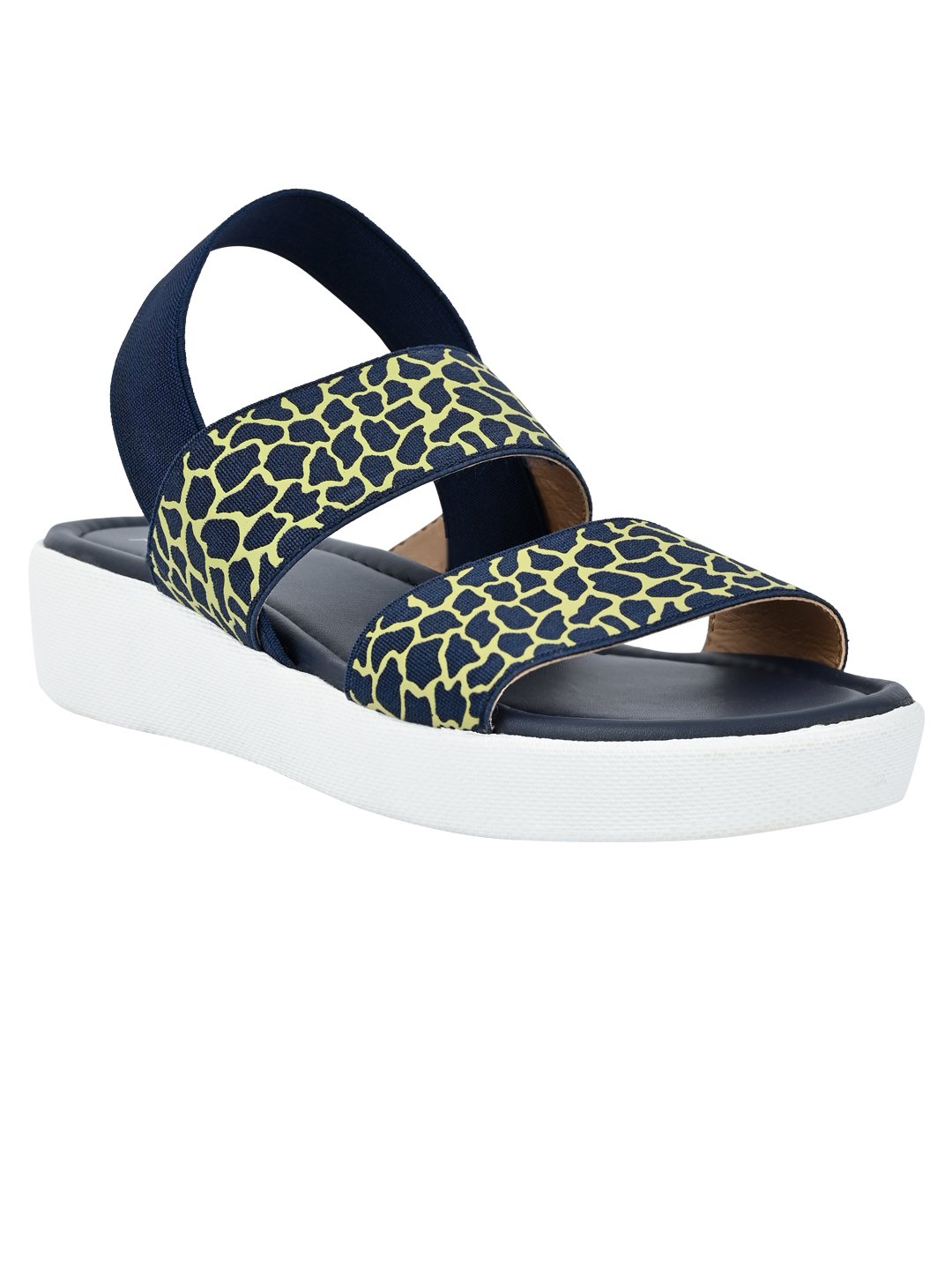 Footwear, Women Footwear, Navy Blue Sandals