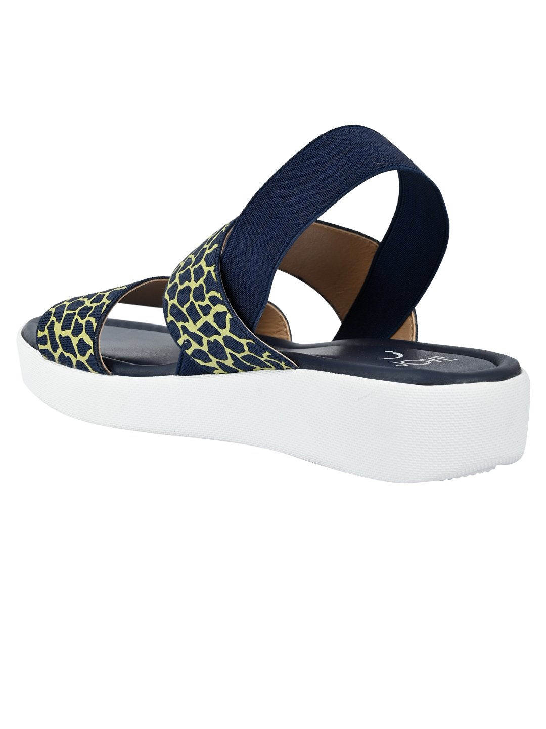 Footwear, Women Footwear, Navy Blue Sandals