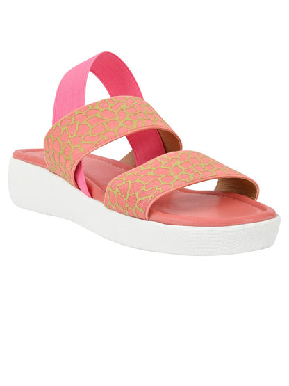 Footwear, Women Footwear, Pink Sandals