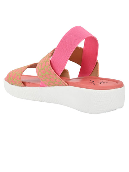 Footwear, Women Footwear, Pink Sandals