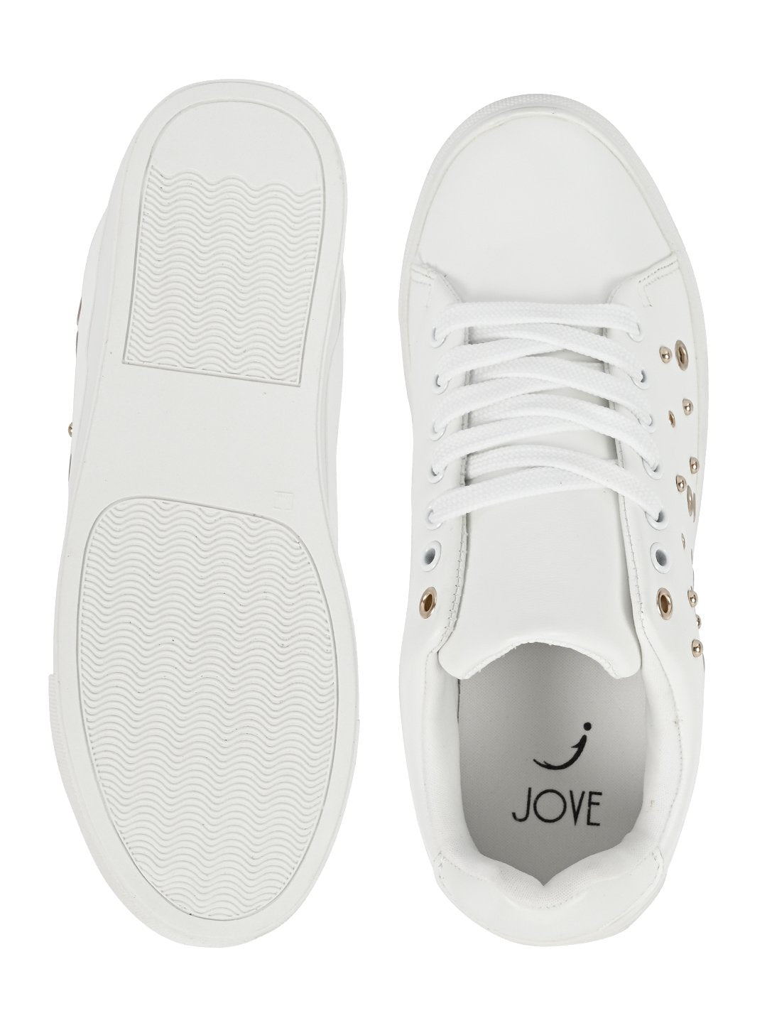 Footwear, Women Footwear, White Sneakers