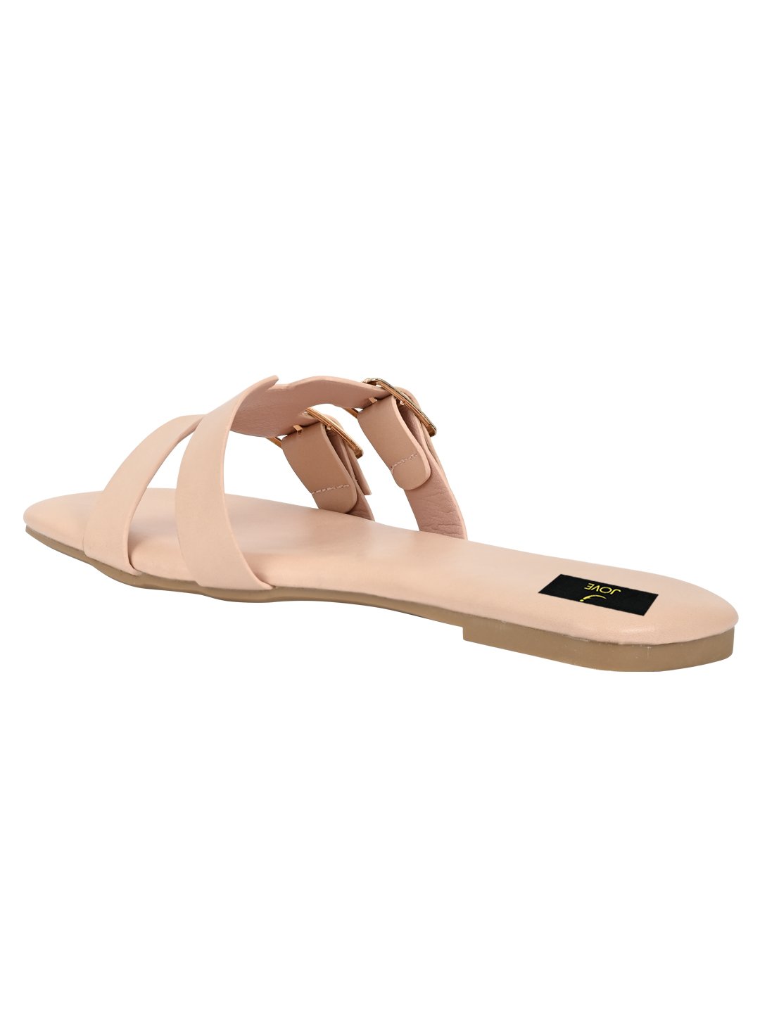 Footwear, Women Footwear, Pink Open Toe Flats