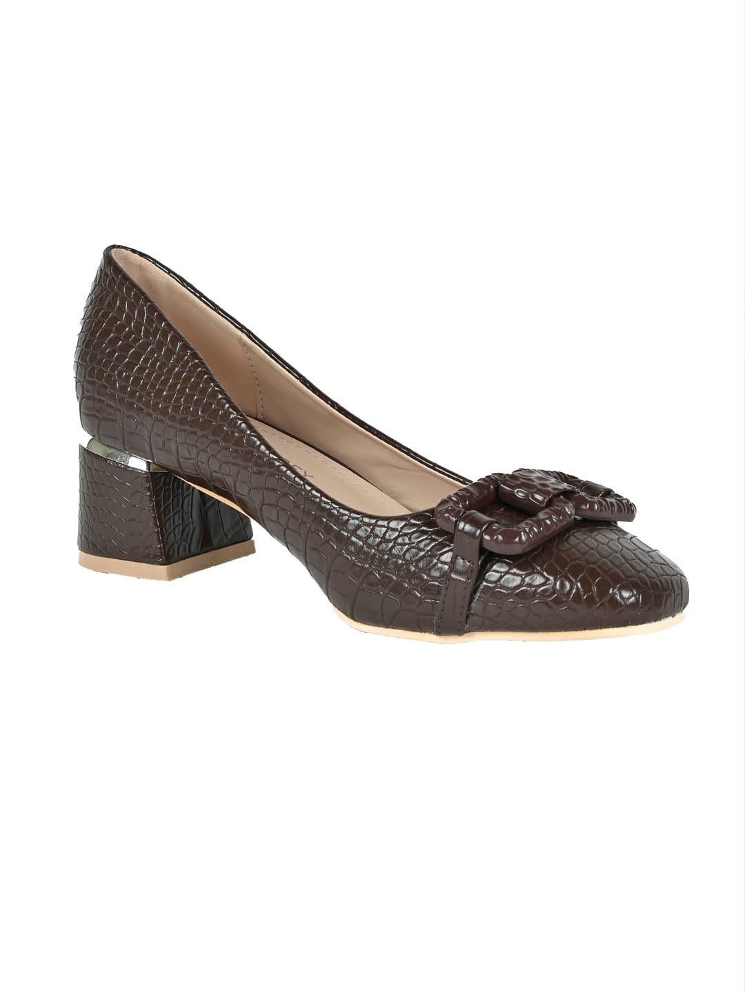 Footwear, Women Footwear, Brown Pumps