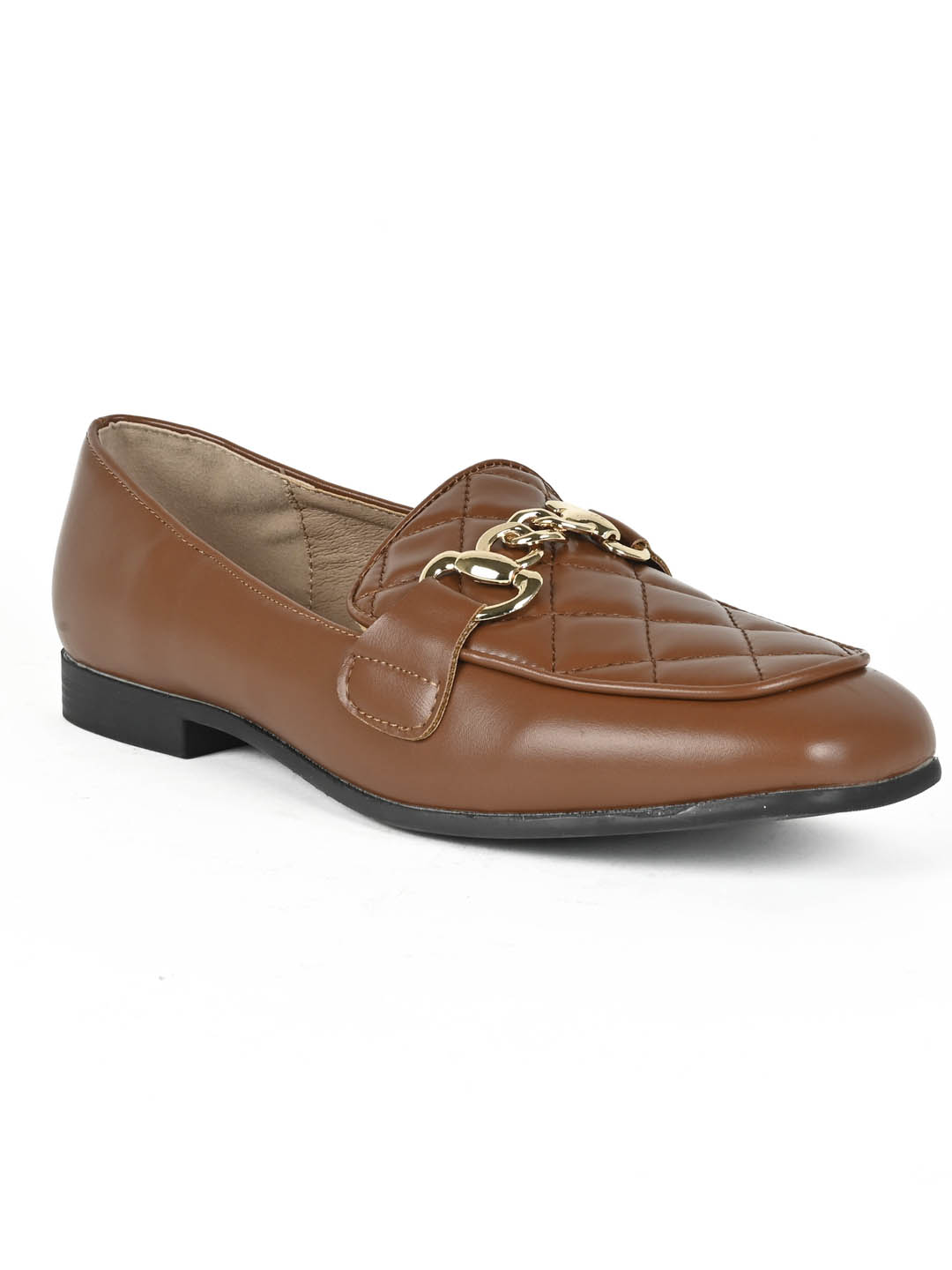 Footwear, Women Footwear, Tan Loafers