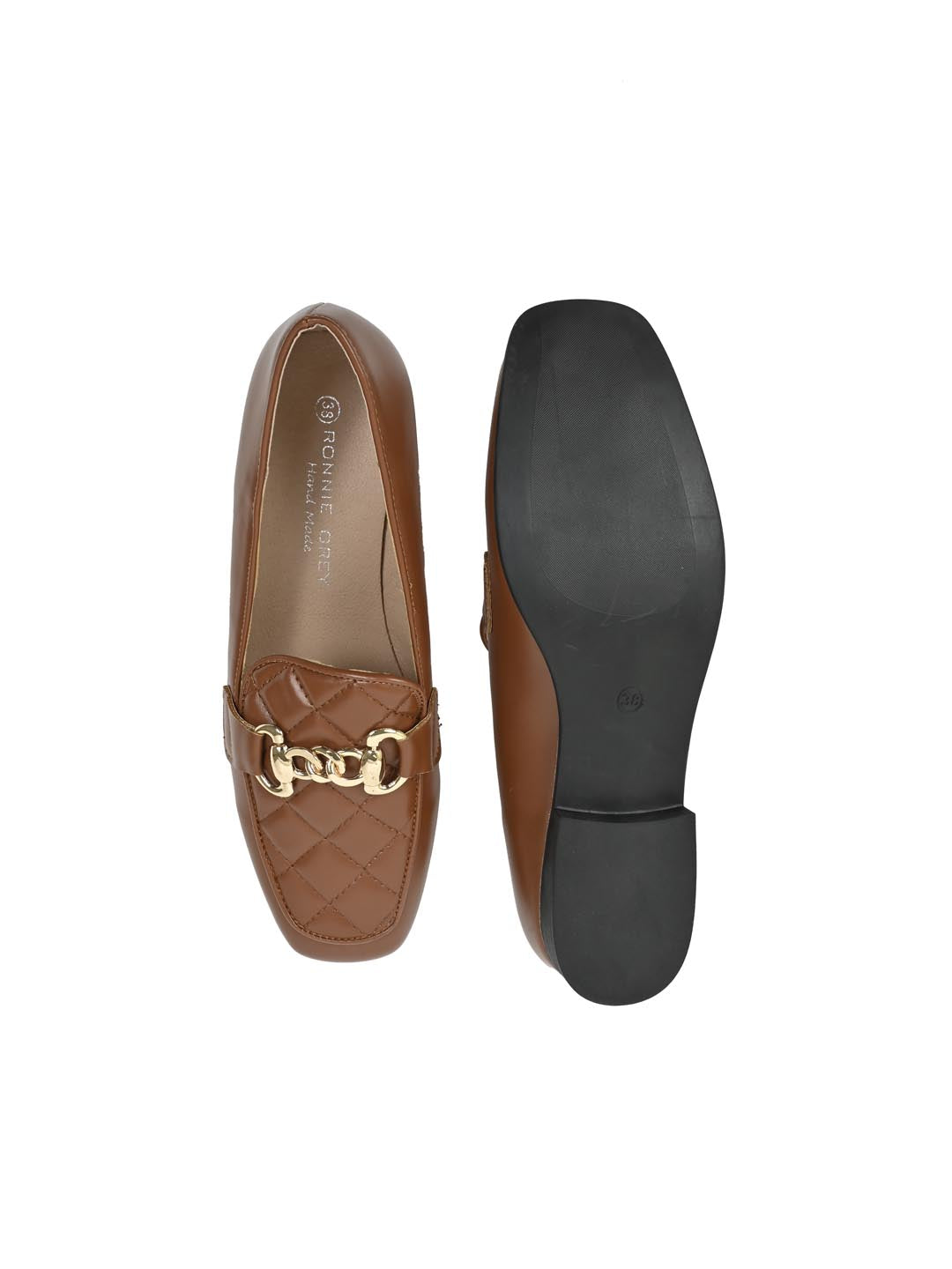 Footwear, Women Footwear, Tan Loafers