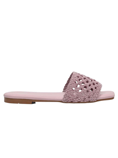 Footwear, Women Footwear, Lavender Open Toe Flats