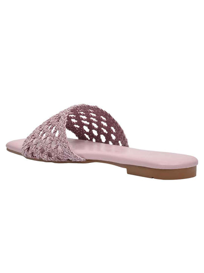 Footwear, Women Footwear, Lavender Open Toe Flats