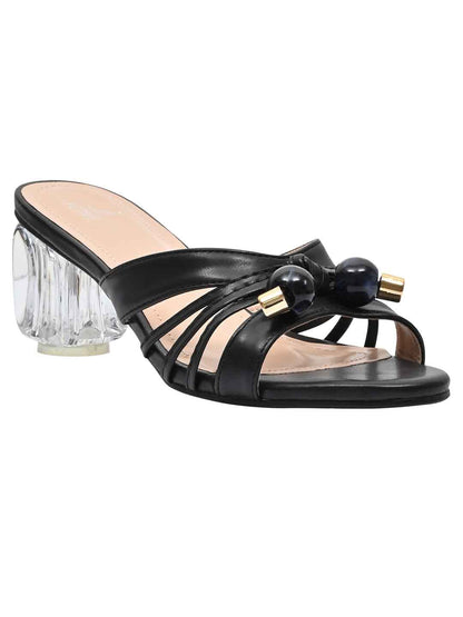 Footwear, Women Footwear, Black Sandals