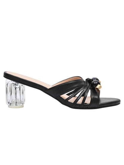 Footwear, Women Footwear, Black Sandals