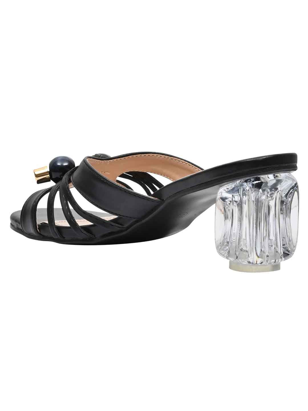 Footwear, Women Footwear, Black Sandals