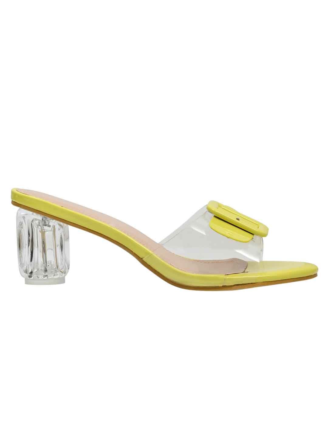 Footwear, Women Footwear, Yellow Sandals