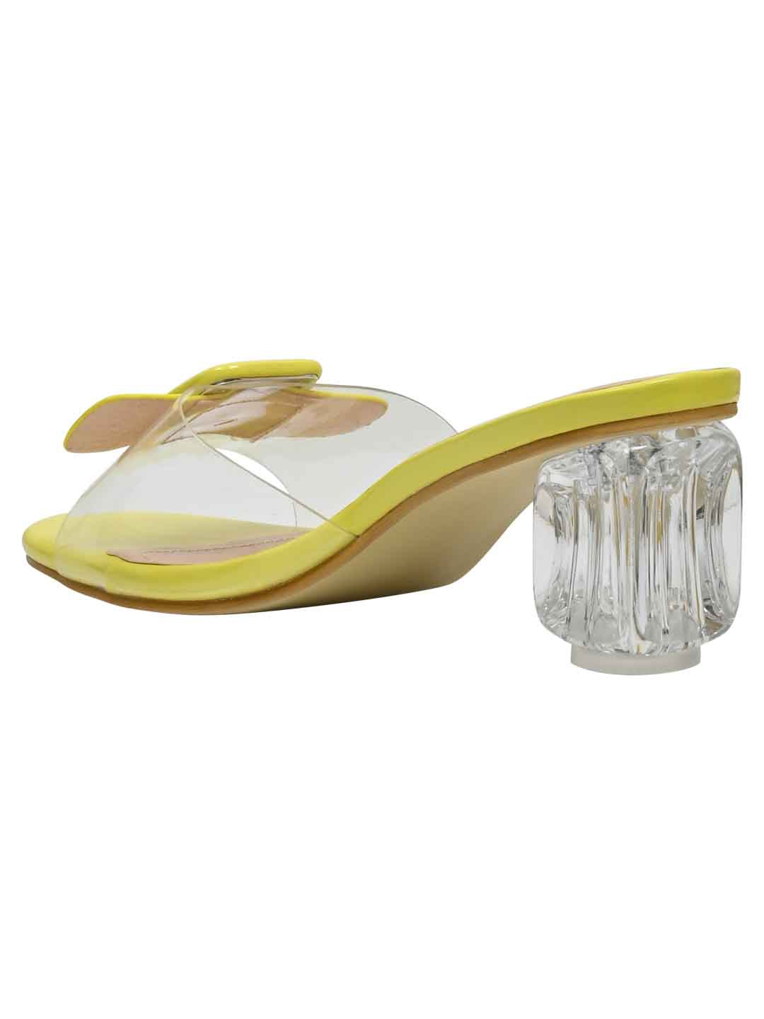 Footwear, Women Footwear, Yellow Sandals