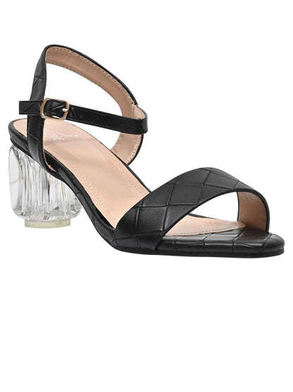 Footwear, Women Footwear, Black Sandals