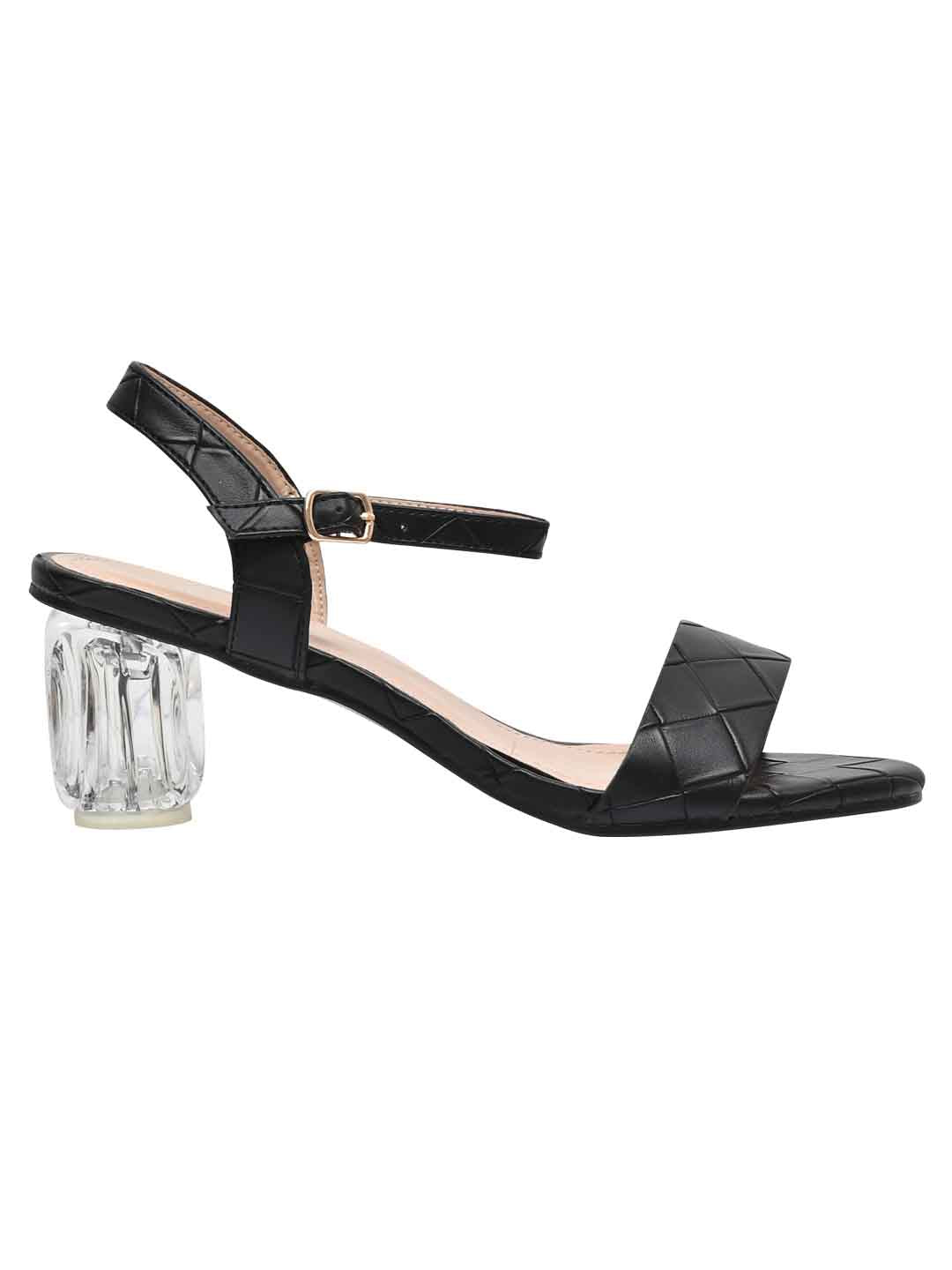 Footwear, Women Footwear, Black Sandals