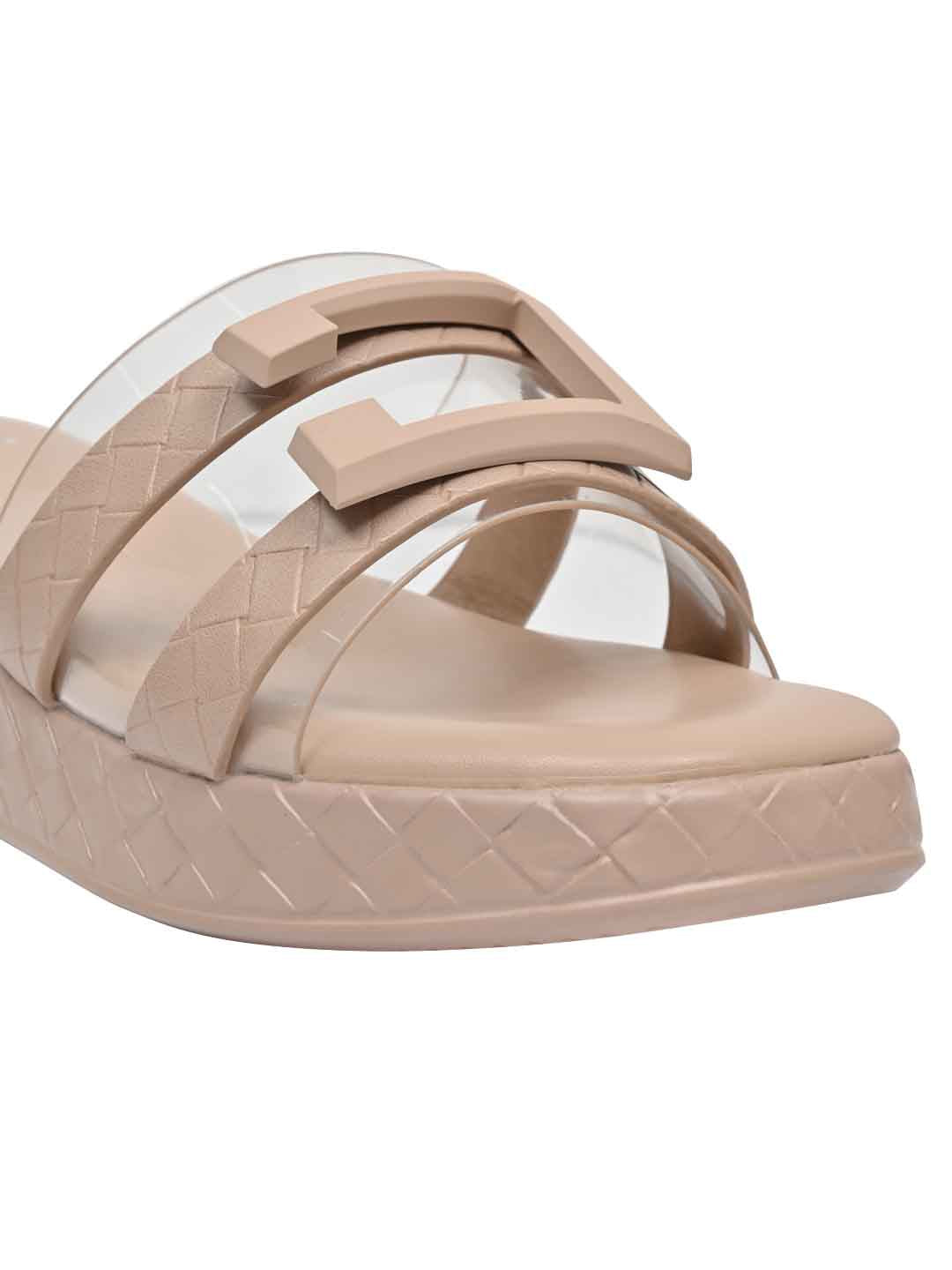 Footwear, Women Footwear, Beige Sandals