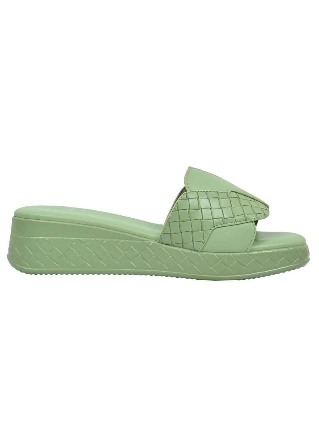 Footwear, Women Footwear, Sea Green Sandals