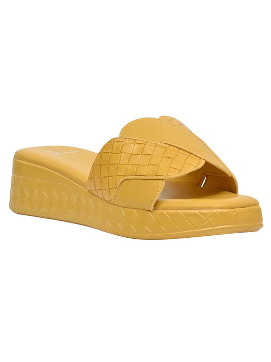 Footwear, Women Footwear, Mustard Sandals