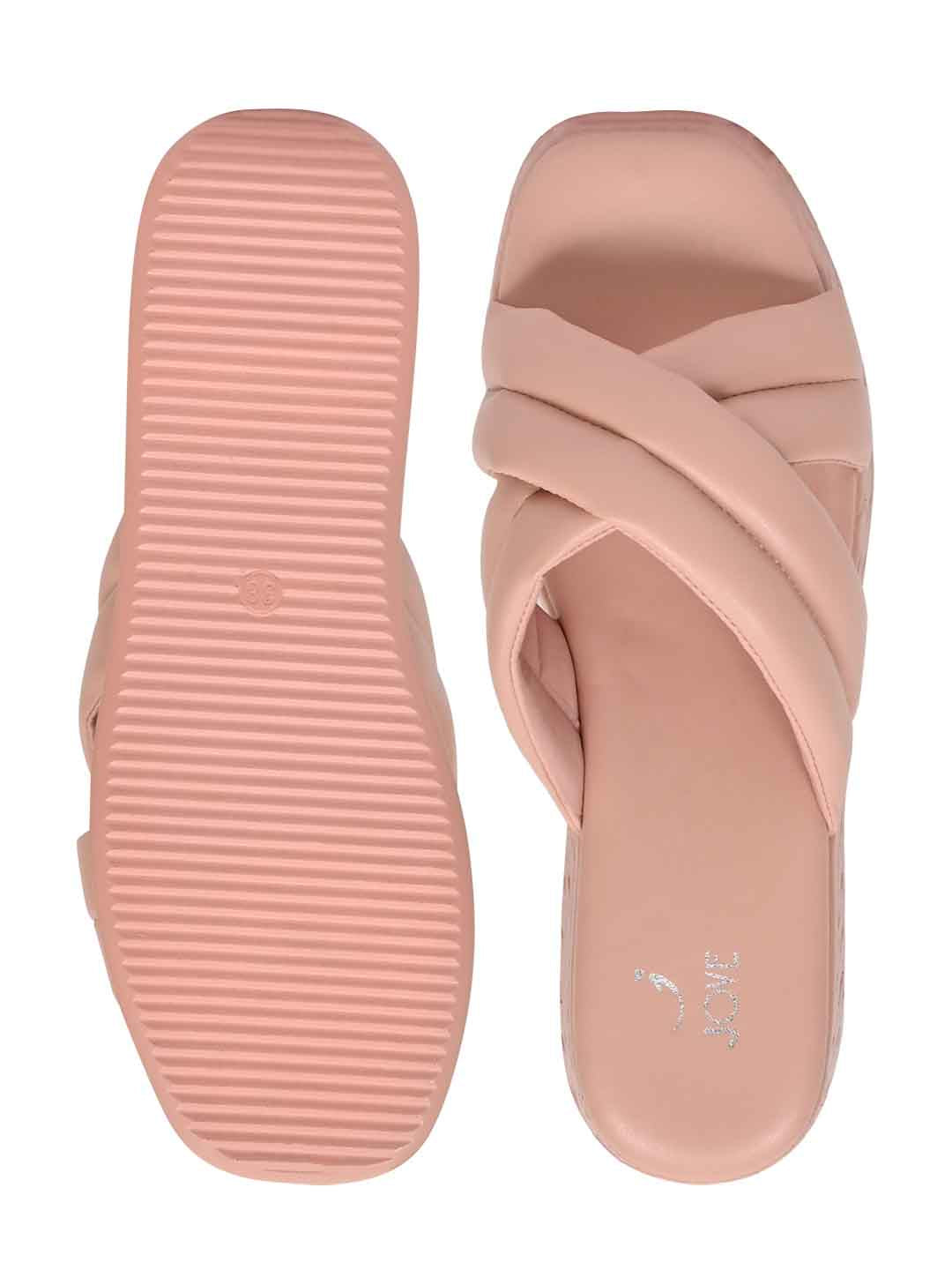 Footwear, Women Footwear, Pink Sandals