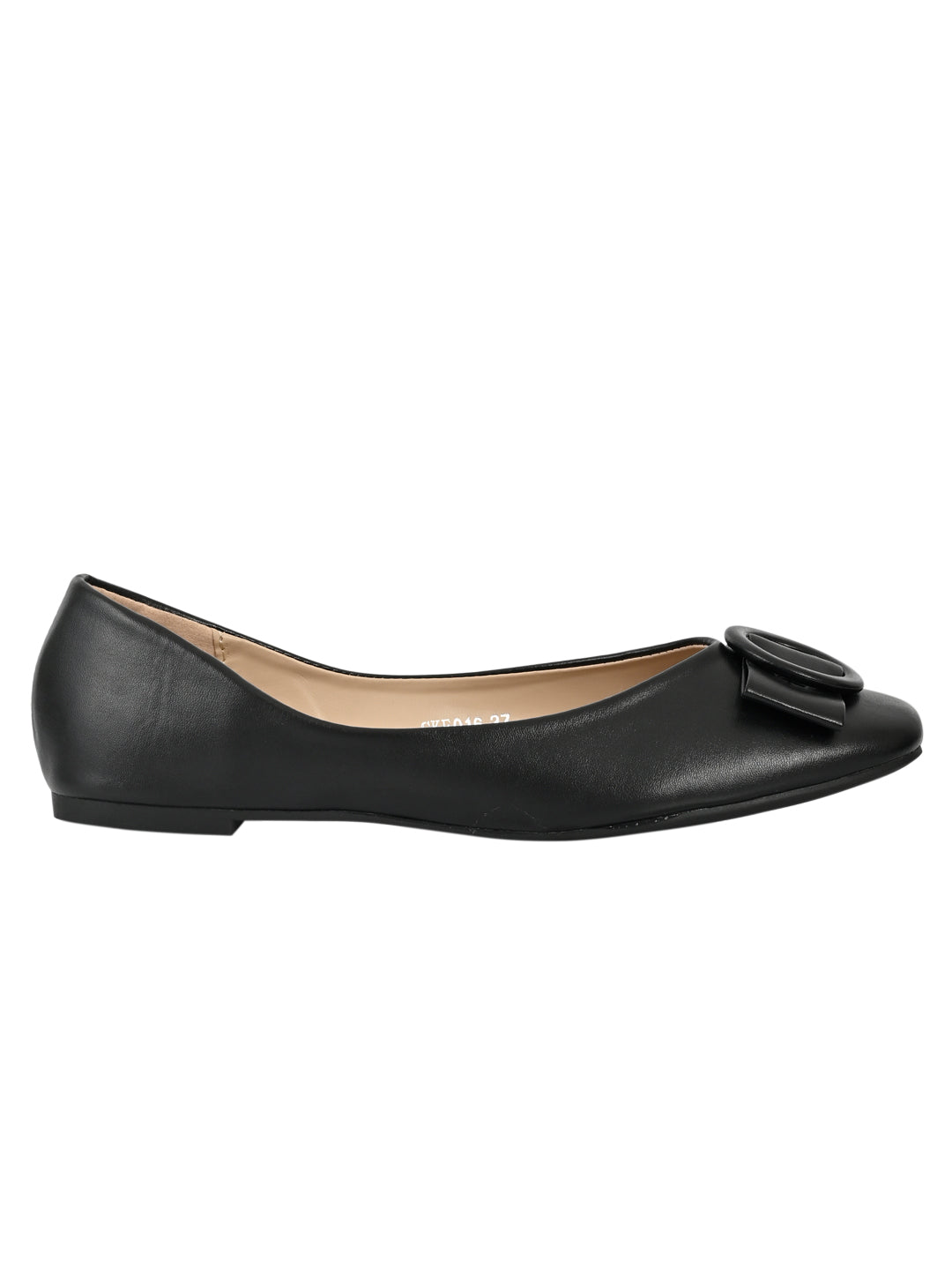 Footwear, Women Footwear, Black Ballerinas