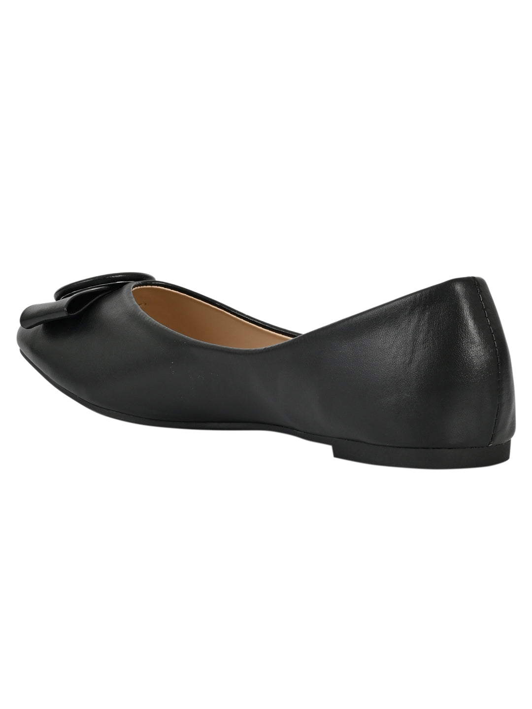 Footwear, Women Footwear, Black Ballerinas