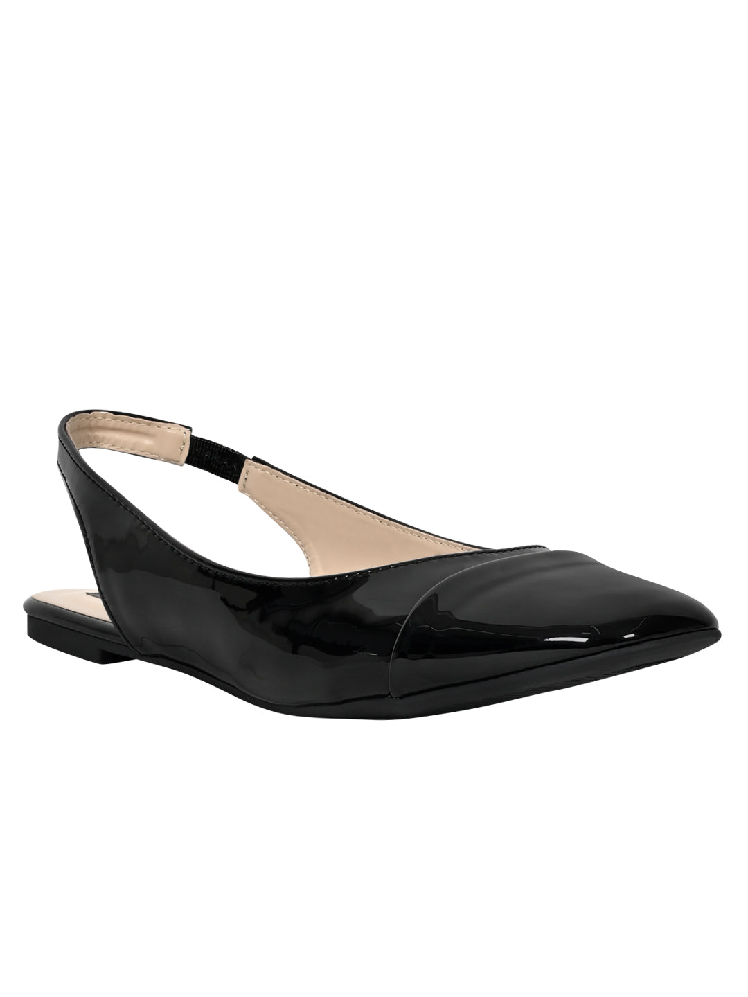 Footwear, Women Footwear, Black Ballerinas