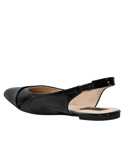 Footwear, Women Footwear, Black Ballerinas