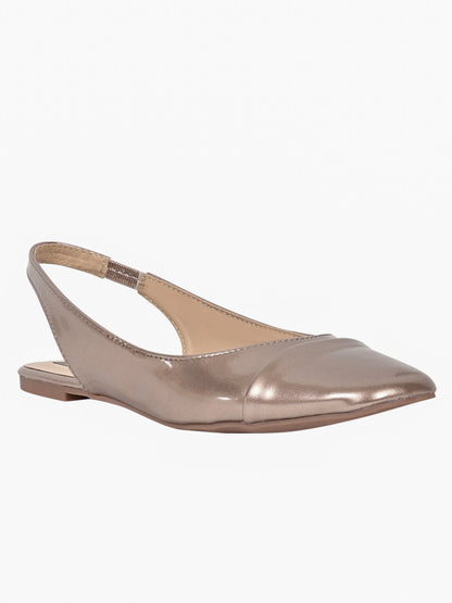 Footwear, Women Footwear, Rose Gold Ballerinas