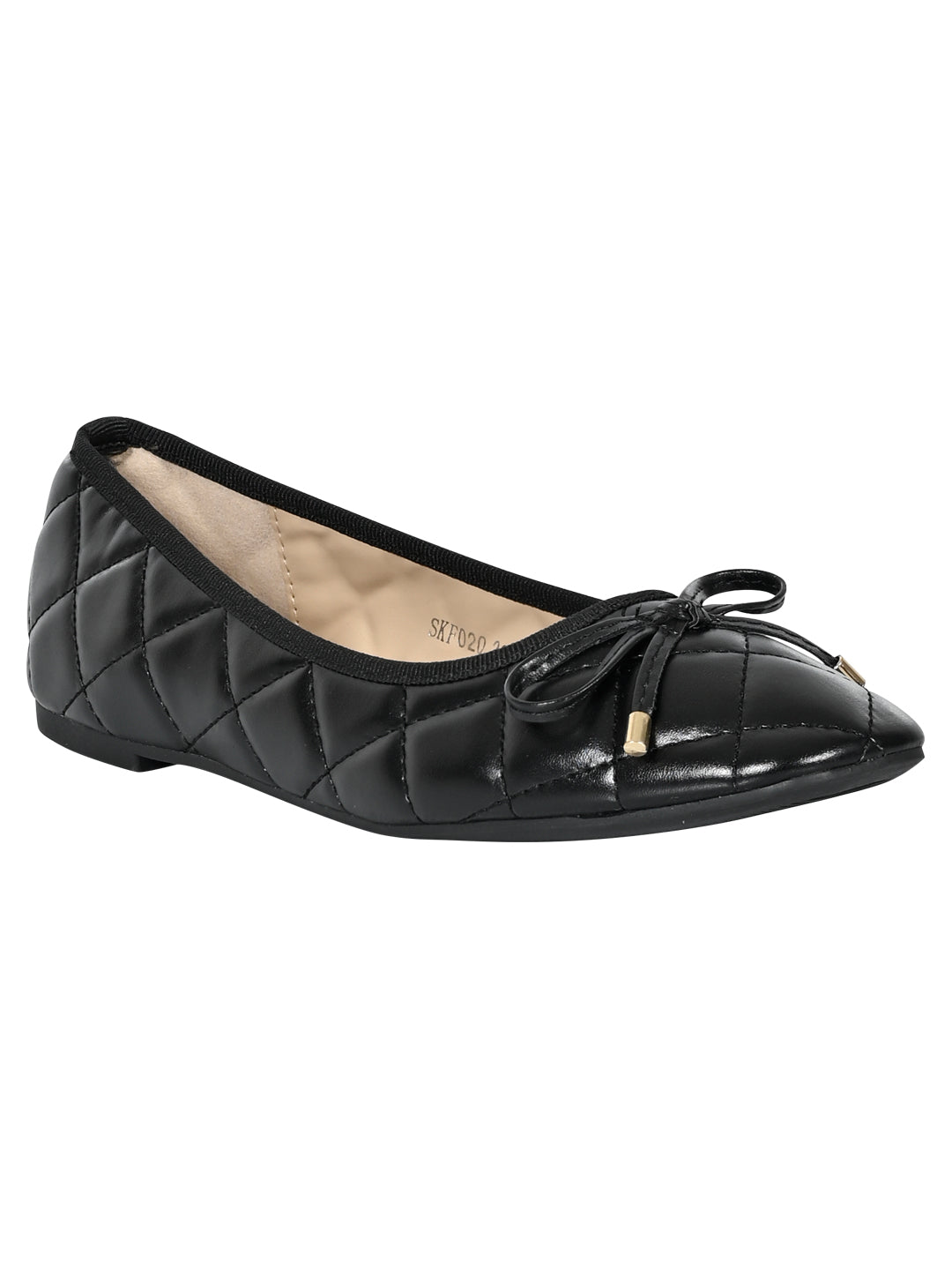 Footwear, Women Footwear, Black Ballerinas