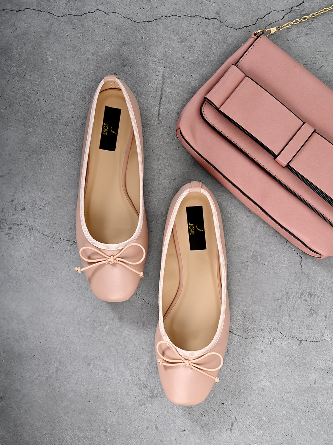 Footwear, Women Footwear, Nude Ballerinas