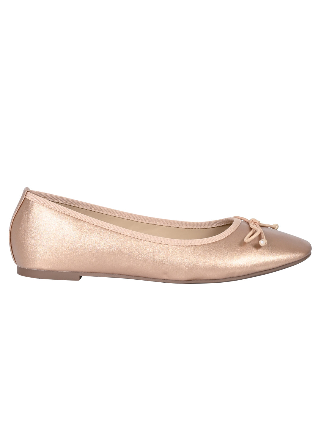 Footwear, Women Footwear, Rose Gold Ballerinas