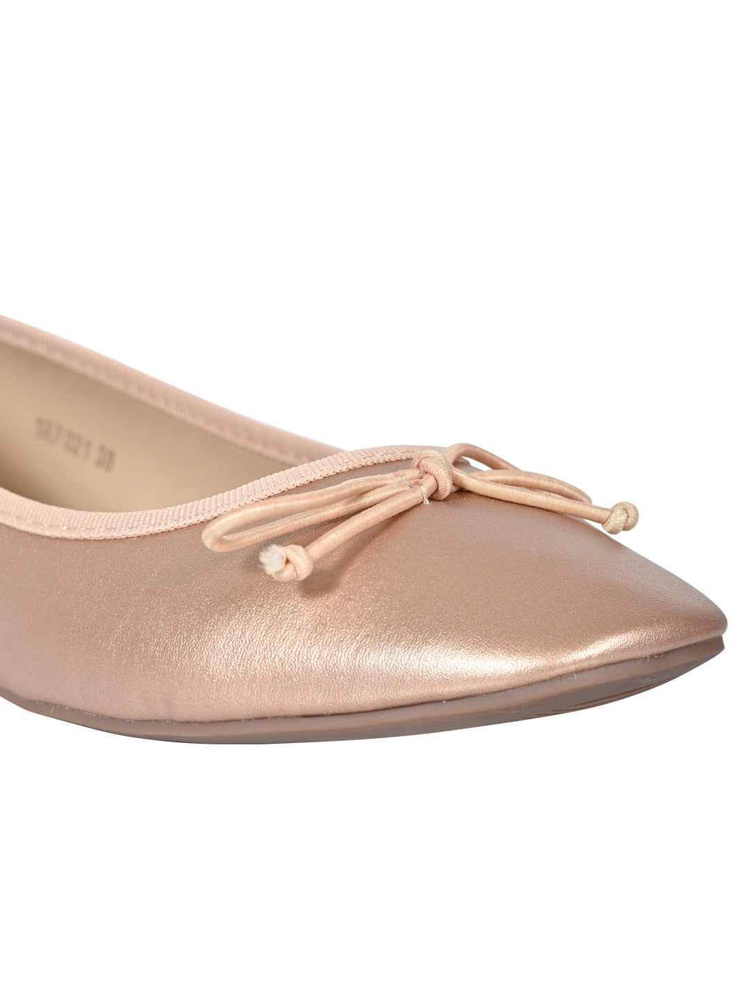 Footwear, Women Footwear, Rose Gold Ballerinas