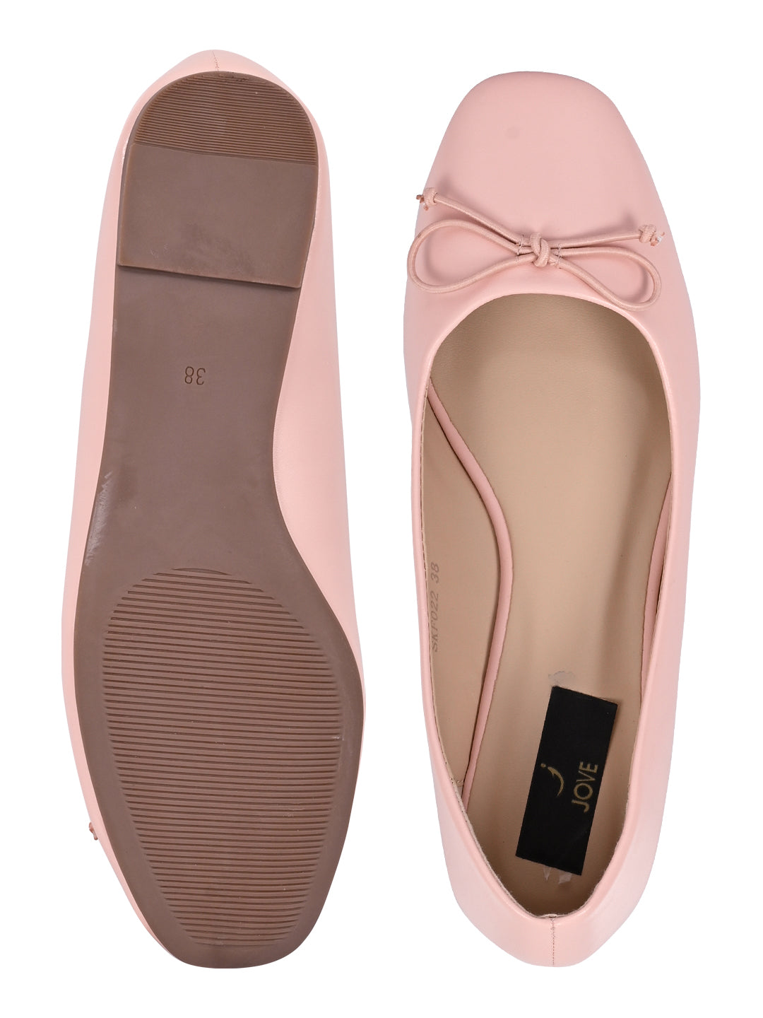 Footwear, Women Footwear, Pink Ballerinas