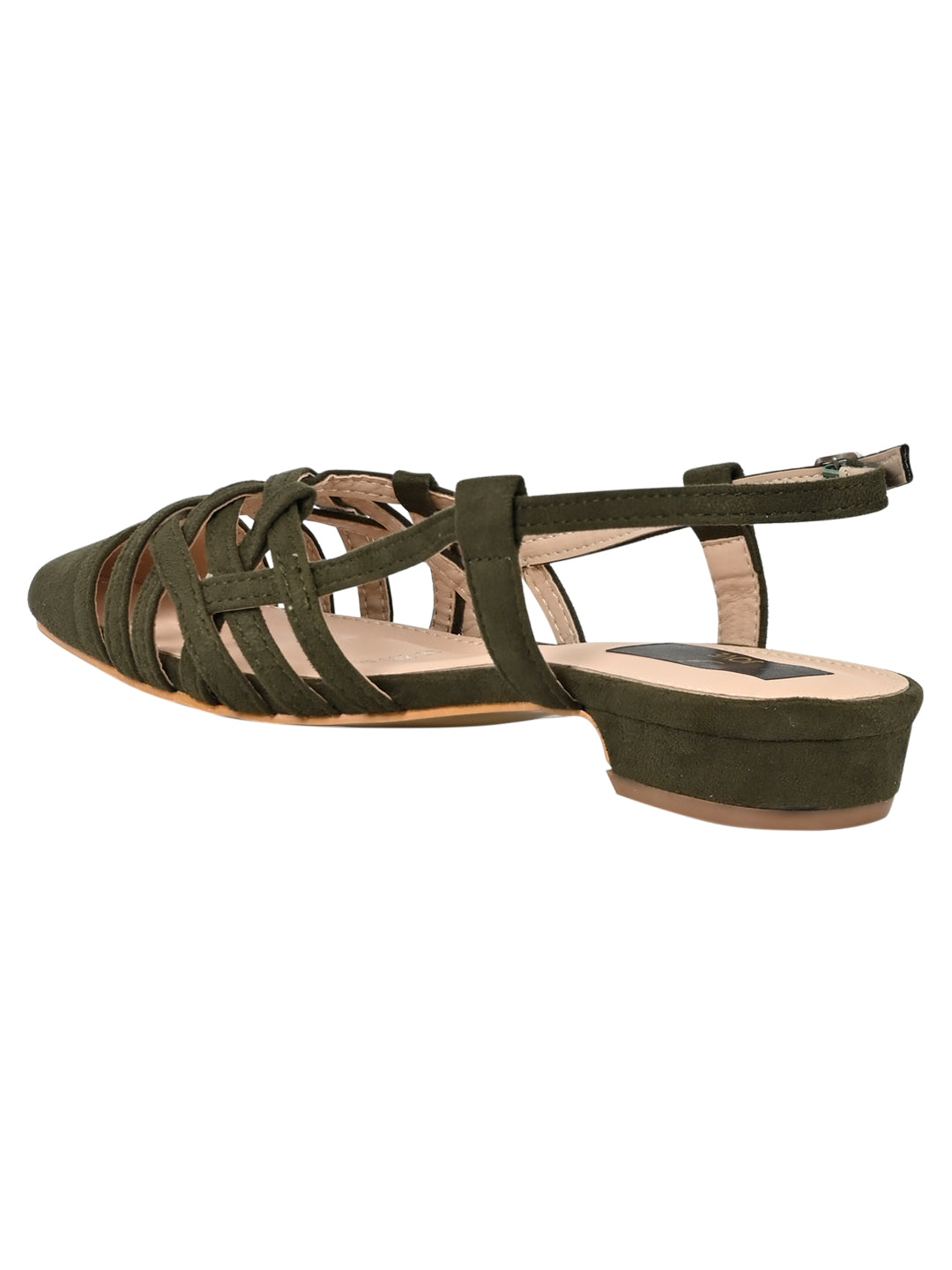 Footwear, Women Footwear, Olive Sandals