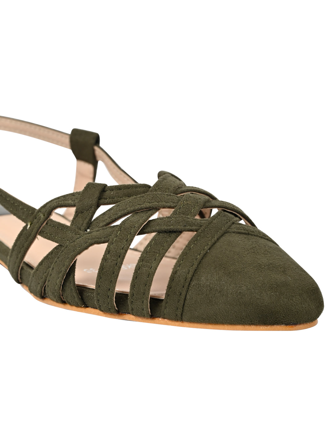 Footwear, Women Footwear, Olive Sandals