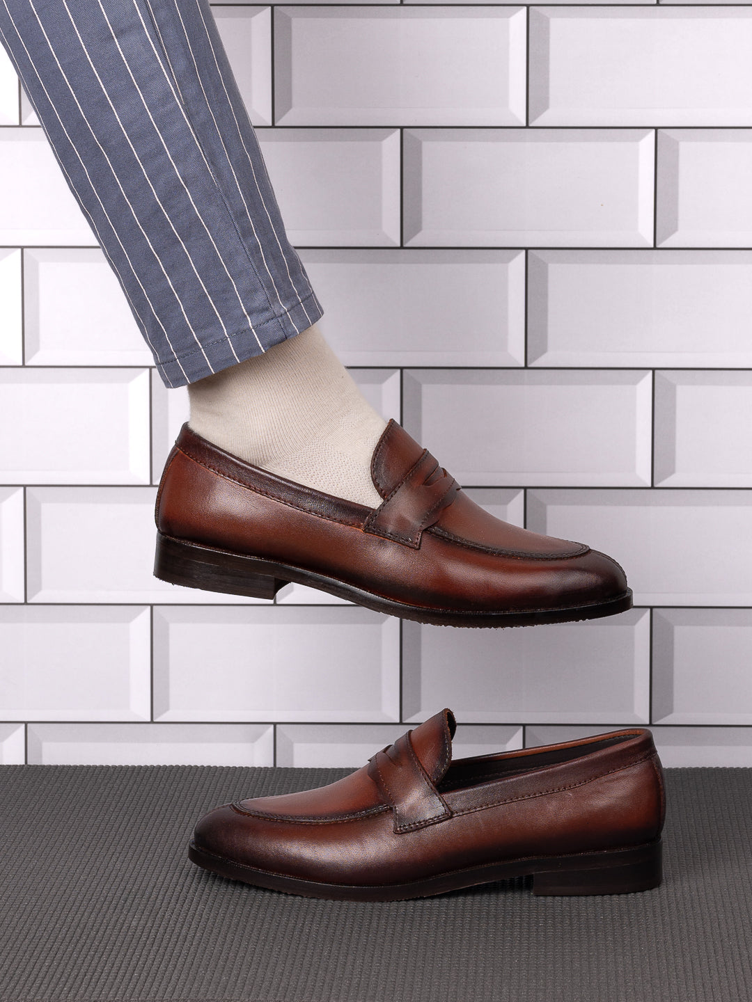 Men, Men Footwear, Coffee Formal Loafers