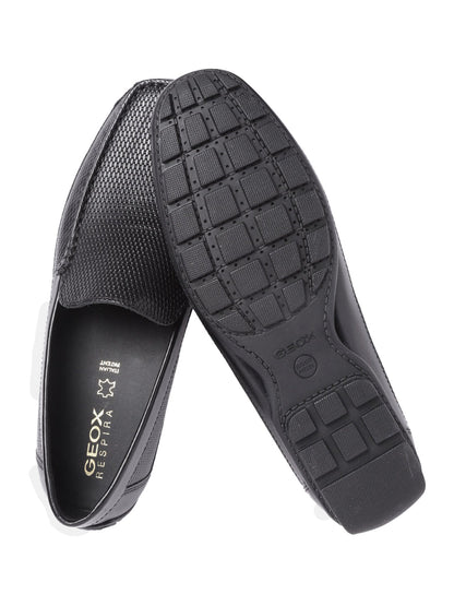 Footwear, Men Footwear, Black Driving Shoes