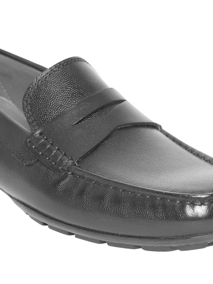 Footwear, Men Footwear, Black Driving Shoes